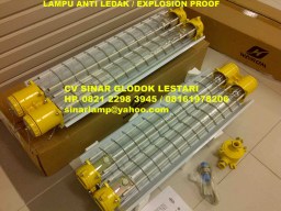 Lampu Anti Ledak Explosion Proof 2 x 18W Merk WAROM